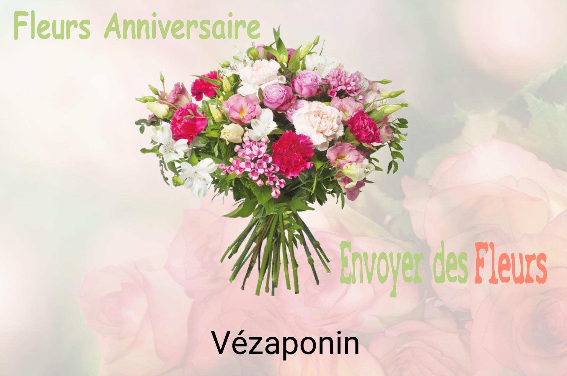 Bouquet de fleurs d’anniversaire livré à Vézaponin